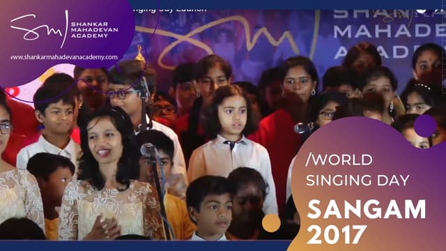 World Singing Day 2017